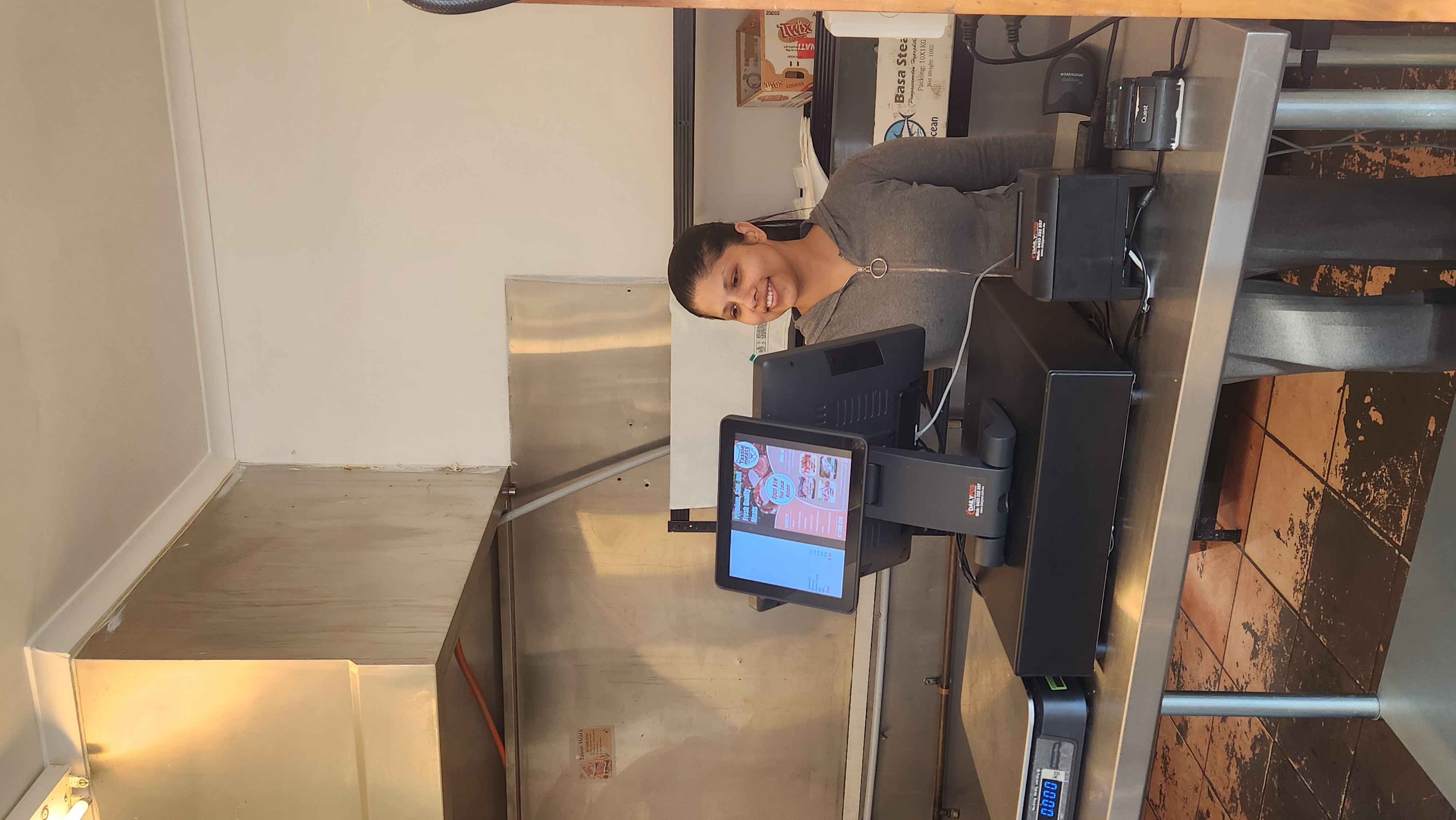 Service counter inside Tassie Meats butcher shop
